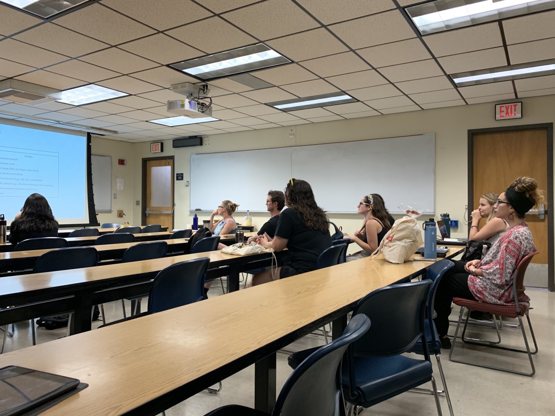 Classroom image of DSP Linguistics Colloquium